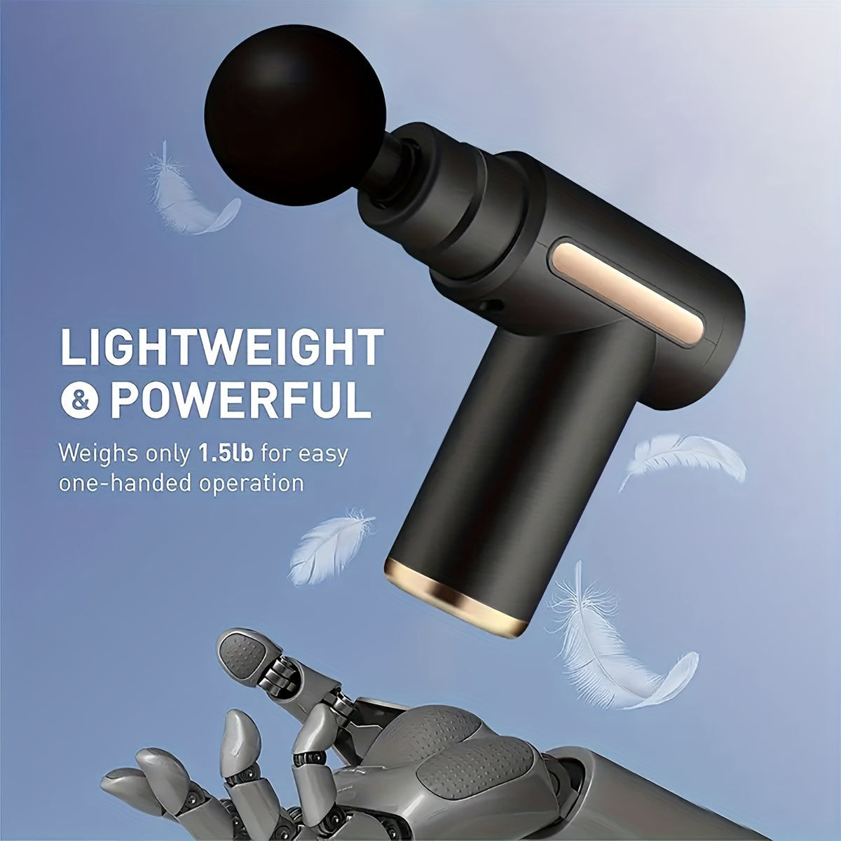Mini Ultra-Compact Percussion High Torque Deep Tissue Massage Gun | GreenLifeHuman Emporium