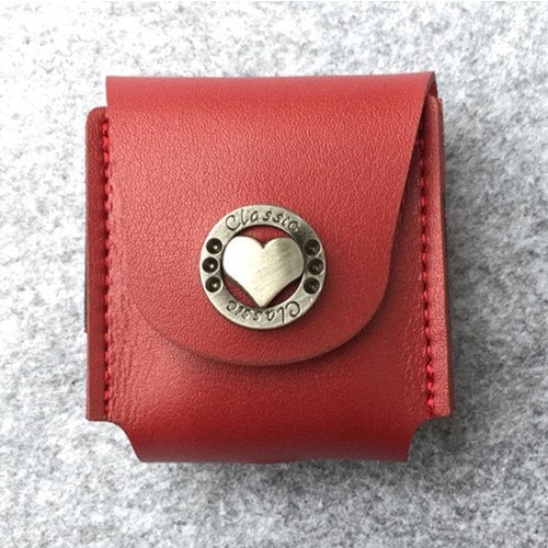 Genuine Leather Decorative Air Pods Protective Case Pouch Soft Scratch-Proof | GreenLifeHuman Emporium