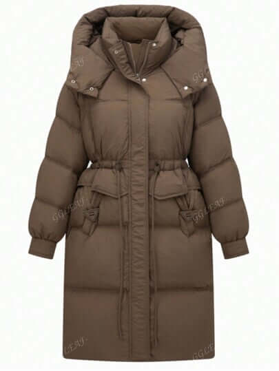 Cold-Weather Essential: Warm Hooded Down Coat
