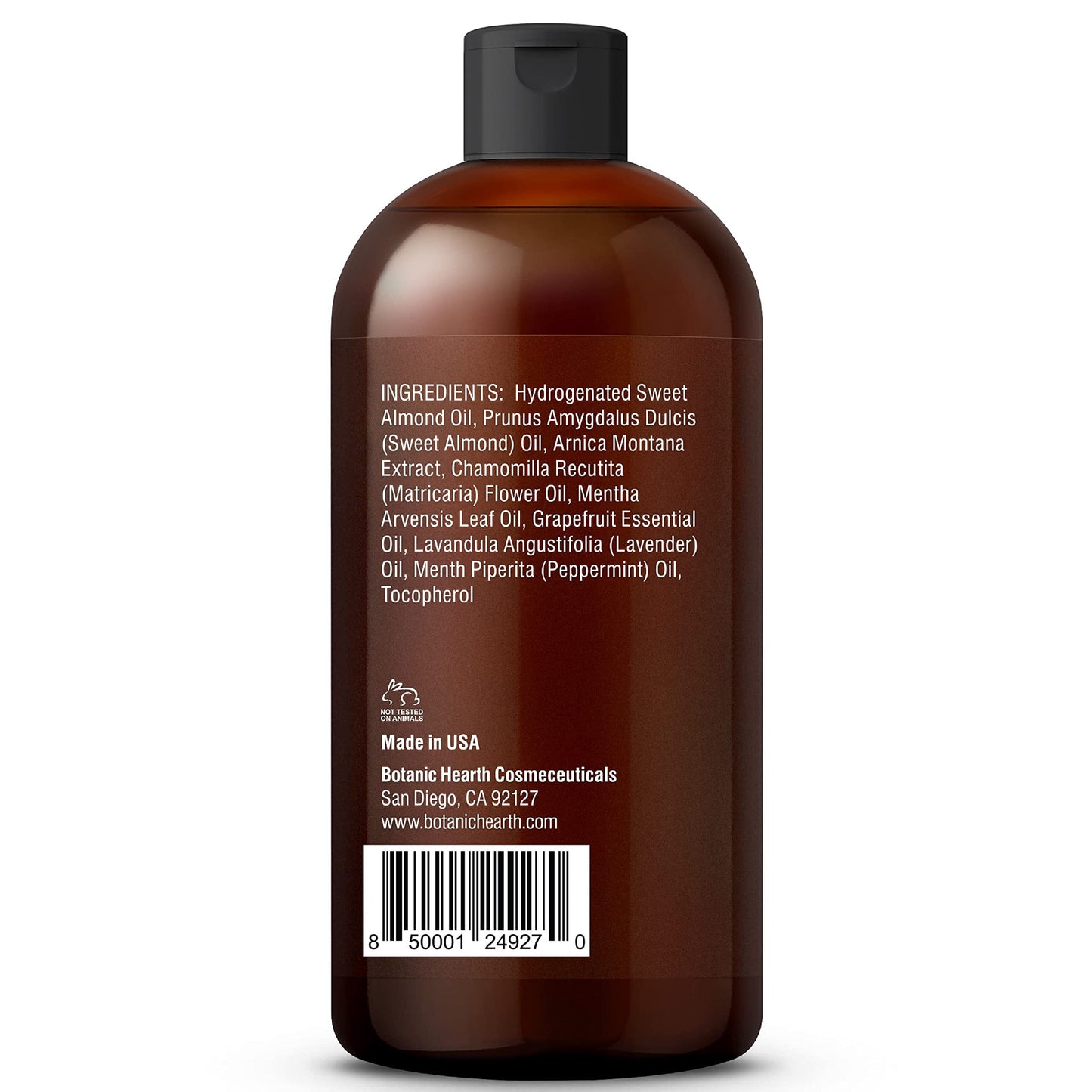 Botanic Hearth Anti Cellulite Massage Oil 8 fl oz | GreenLifeHuman Emporium