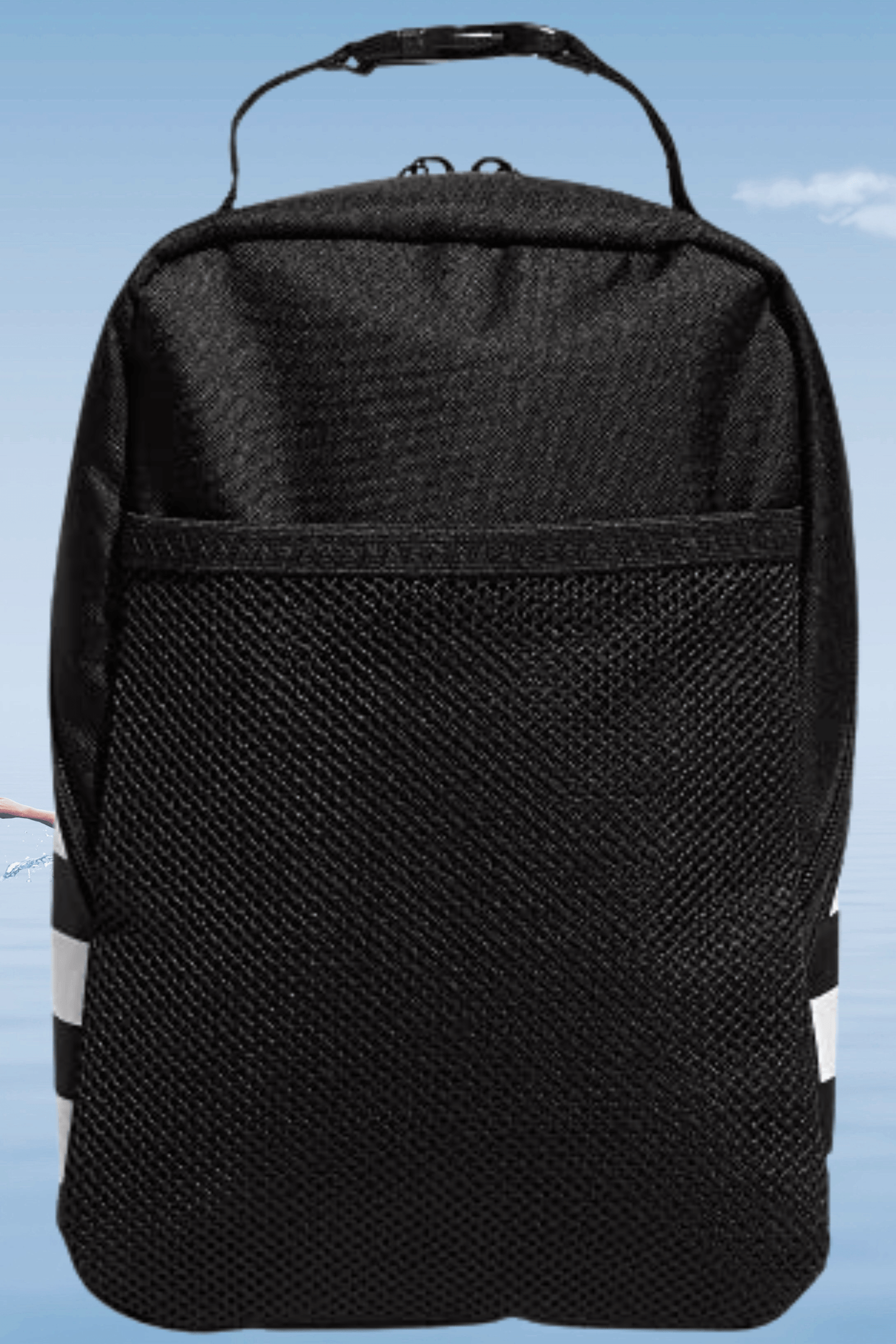 Adidas Santiago Unisex Lunch Bag (Black)