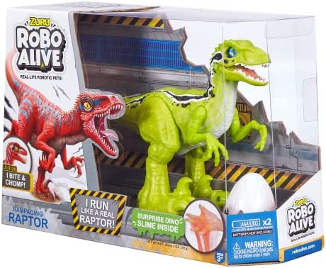Robo Alive Rampaging Raptor Dinosaur Toy | GreenLifeHuman Emporium