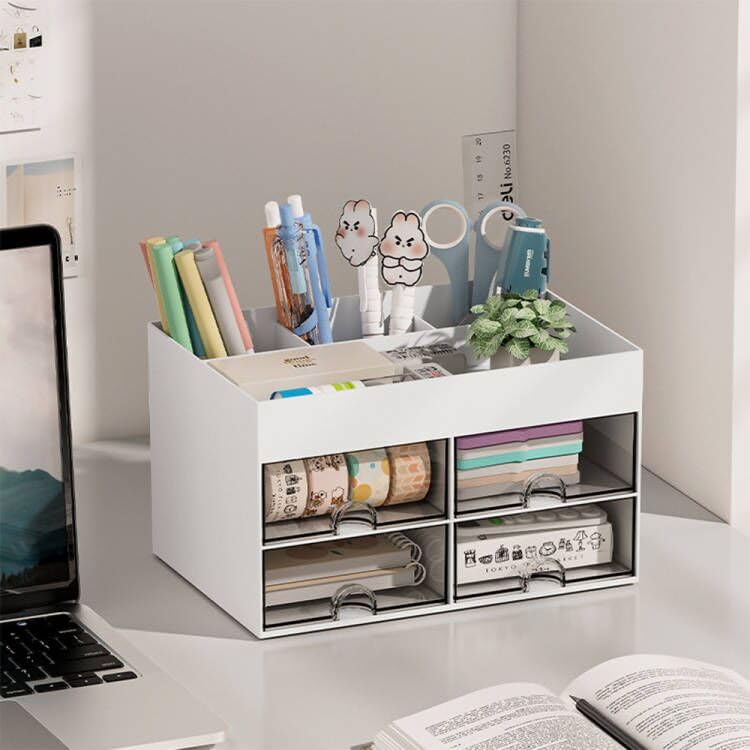 Organize in Style: Desk Drawer and Makeup Organizer Combo
