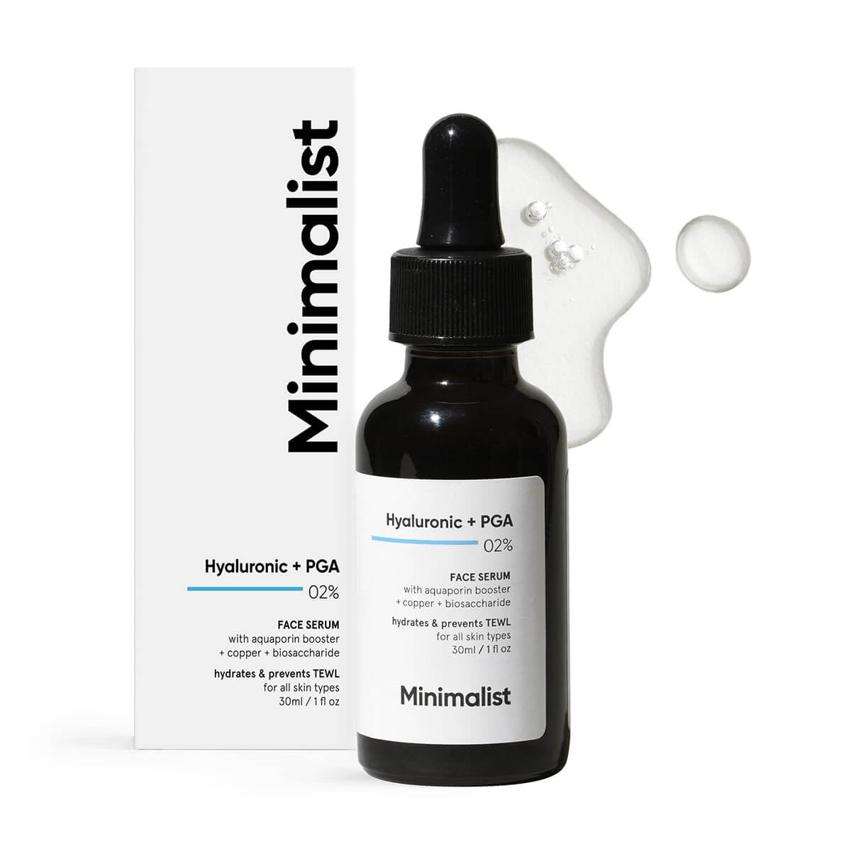 Minimalist 2% Hyaluronic Acid Serum (30ml) – Intense Hydration for All Skin Types