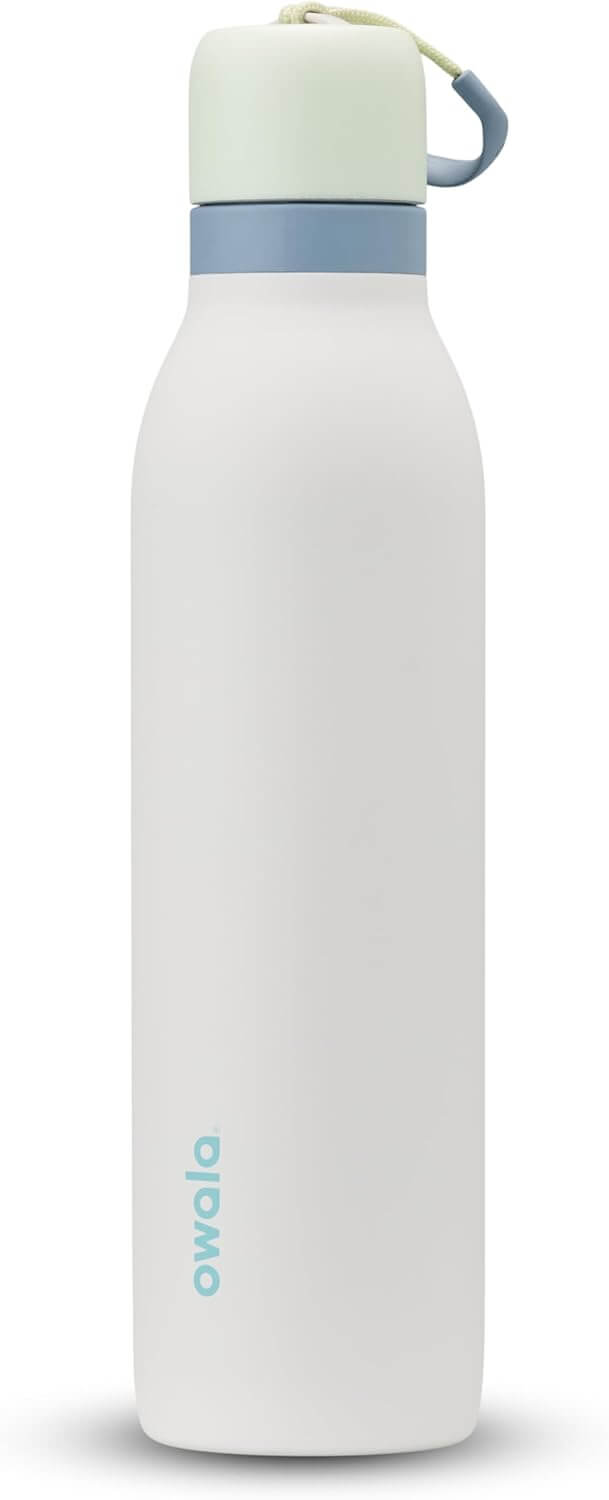 FreeSip Fresh: Owala 24oz Stainless Water Bottle with Straw