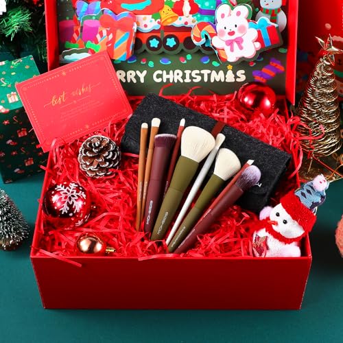 Makeup Brush Set, Sideshow Premium Makeup Brush Set Synthetic Cosmetics Foundation Powder Concealers Blending Eye Shadows Face Kabuki Makeup Brush Sets