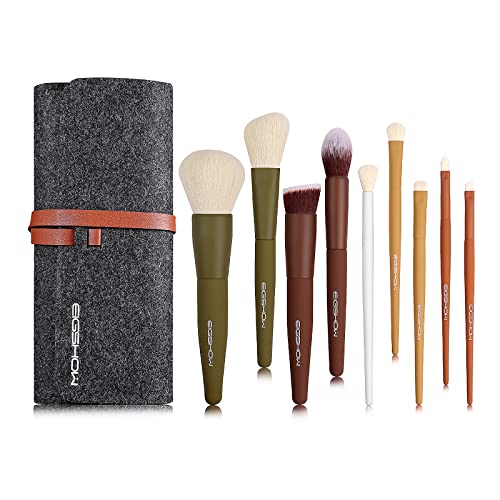 Makeup Brush Set, Sideshow Premium Makeup Brush Set Synthetic Cosmetics Foundation Powder Concealers Blending Eye Shadows Face Kabuki Makeup Brush Sets