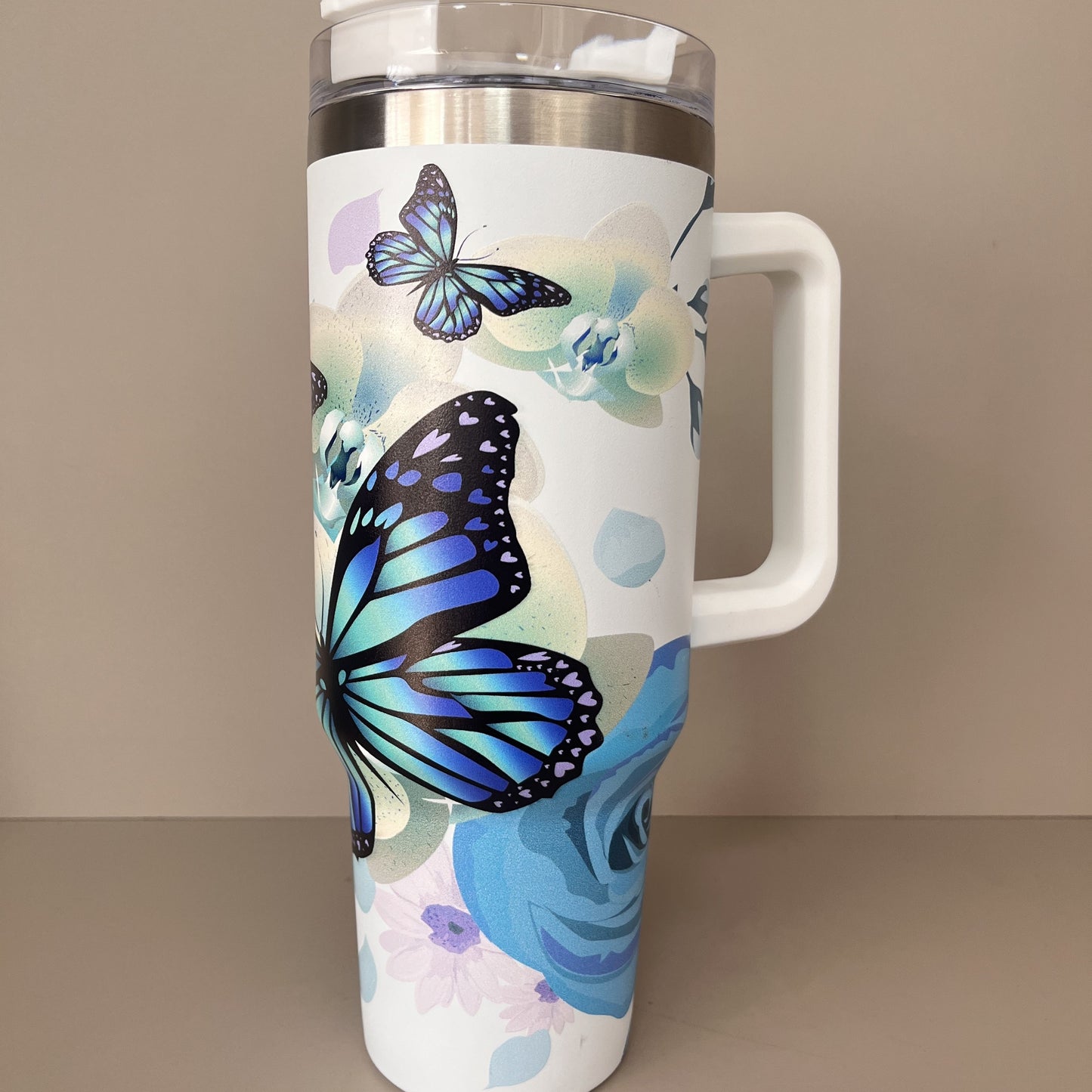 Simply Gorgeous: Beautiful Stainless Steel Tumbler 40oz | GreenLifeHuman Emporium
