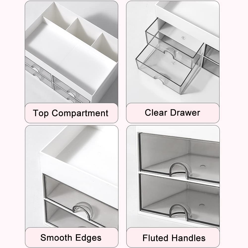 Organize in Style: Desk Drawer and Makeup Organizer Combo