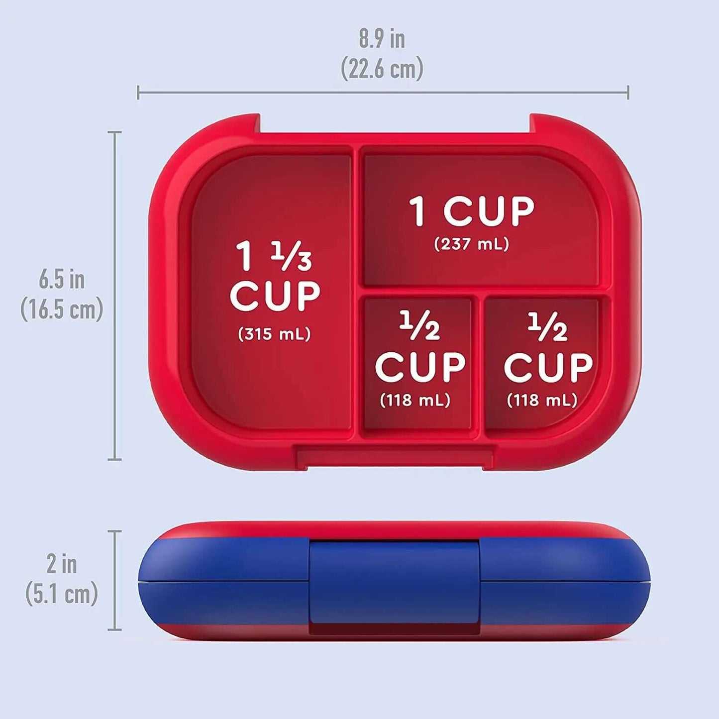 Bentgo® Kids Chill Lunch Box with Removable Ice Pack (Red) | GreenLifeHuman Emporium