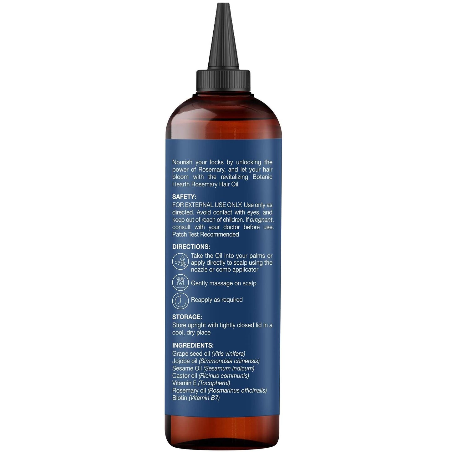 Revitalize Hair: Rosemary Oil Infused with Biotin & Jojoba