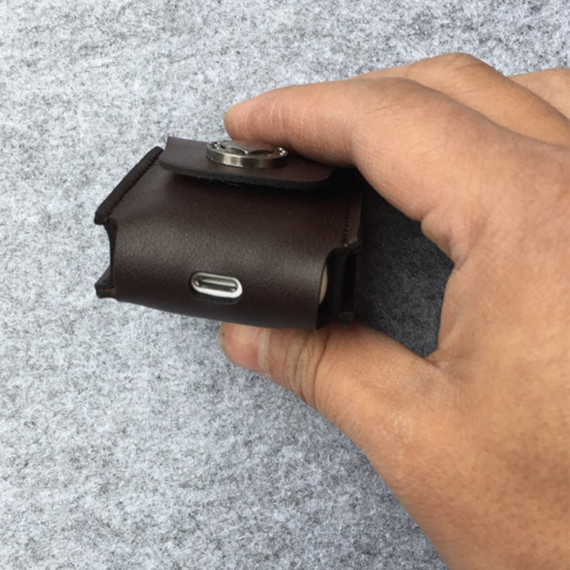 Genuine Leather Decorative Air Pods Protective Case Pouch Soft Scratch-Proof | GreenLifeHuman Emporium