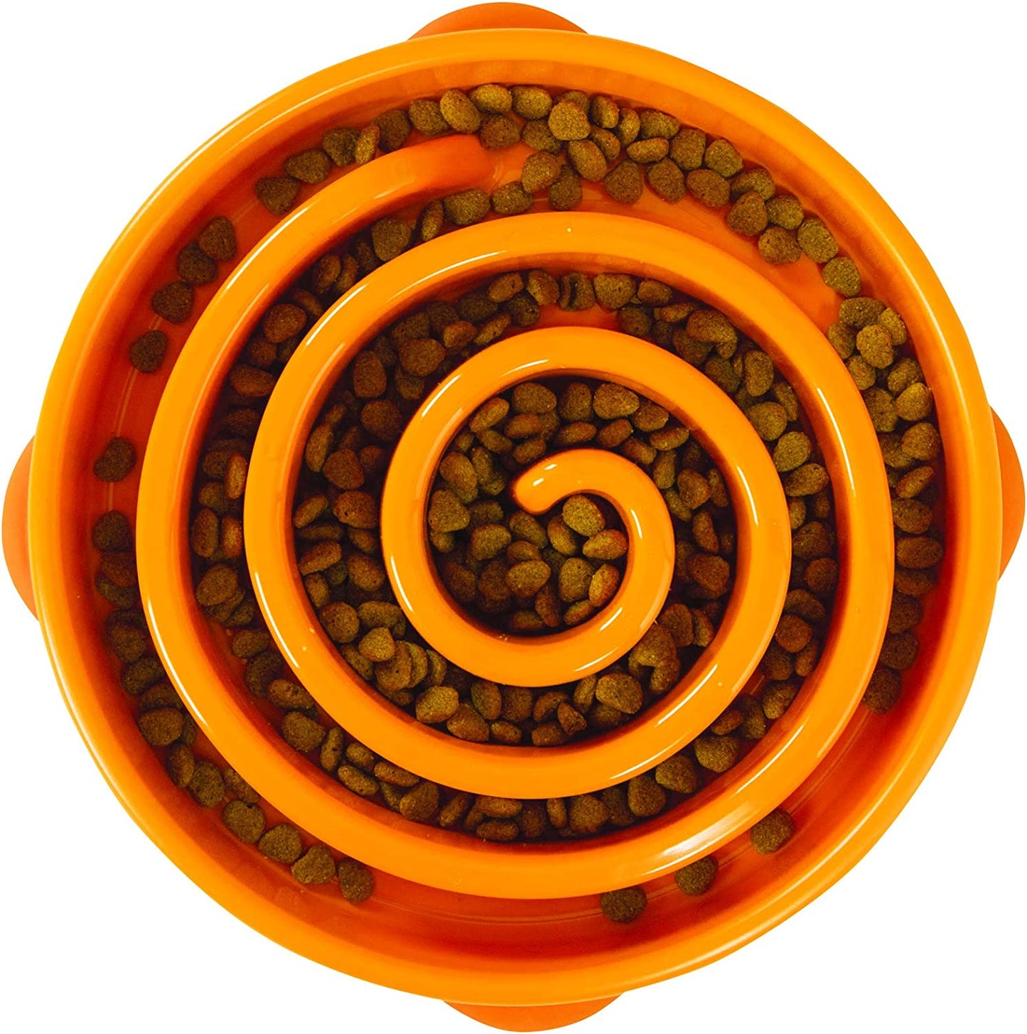 Outward Hound Fun Feeder Slo Bowl Large / Regular (Orange) | GreenLifeHuman Emporium