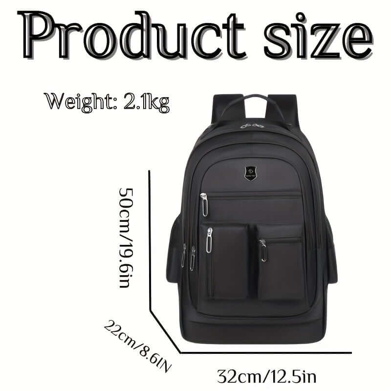 Large Capacity Multi-Layered Travel Backpack with Wheels