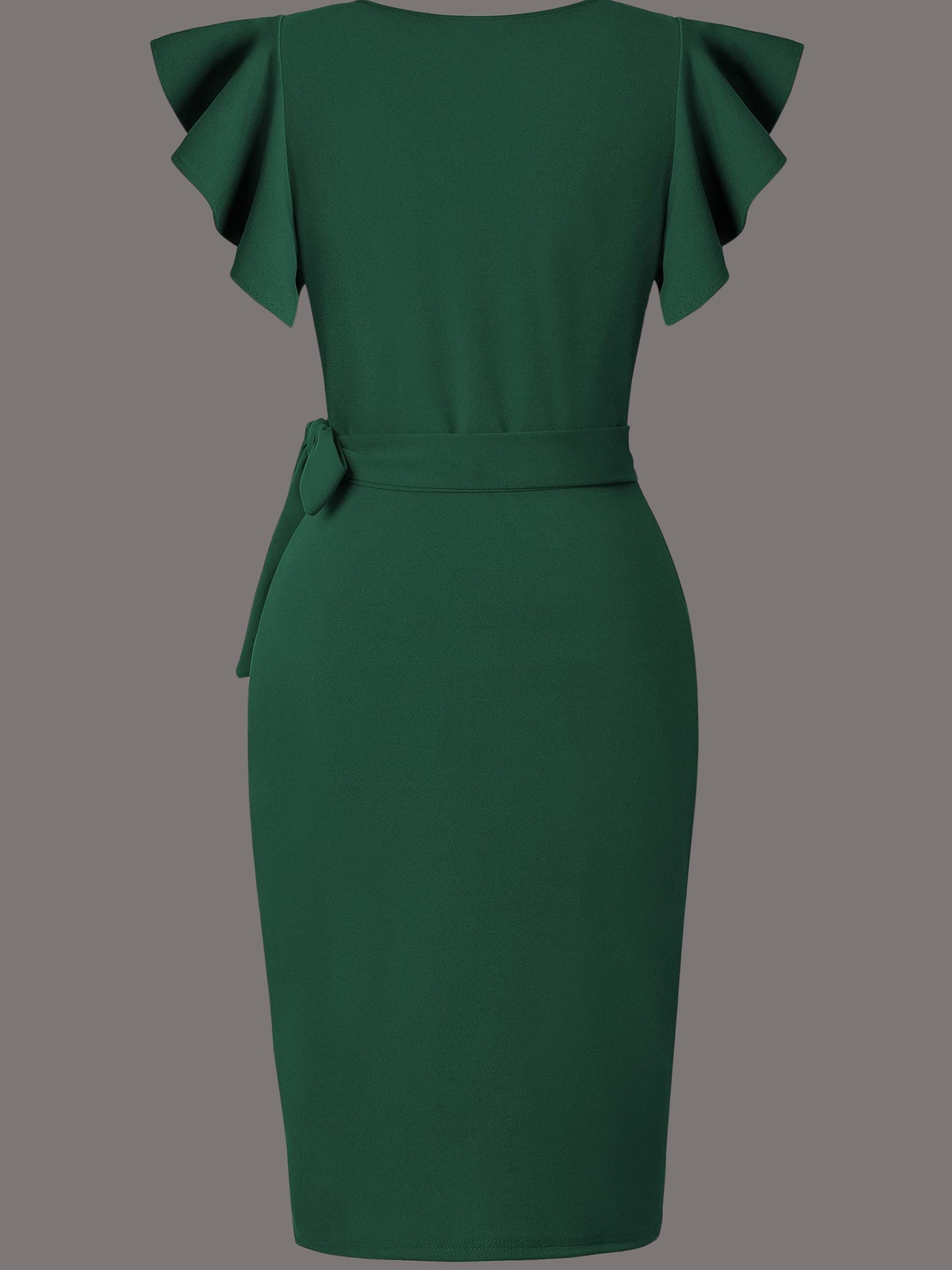 V-Neck Ruffle Wrap Dress for Every Occasion