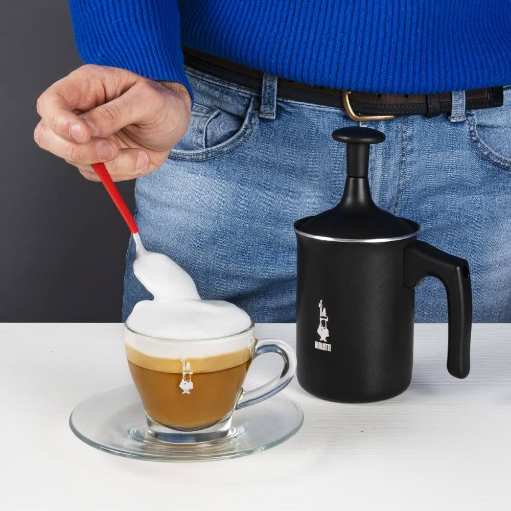 Bialetti Tutti Cream Manual Coffee Milk Frother