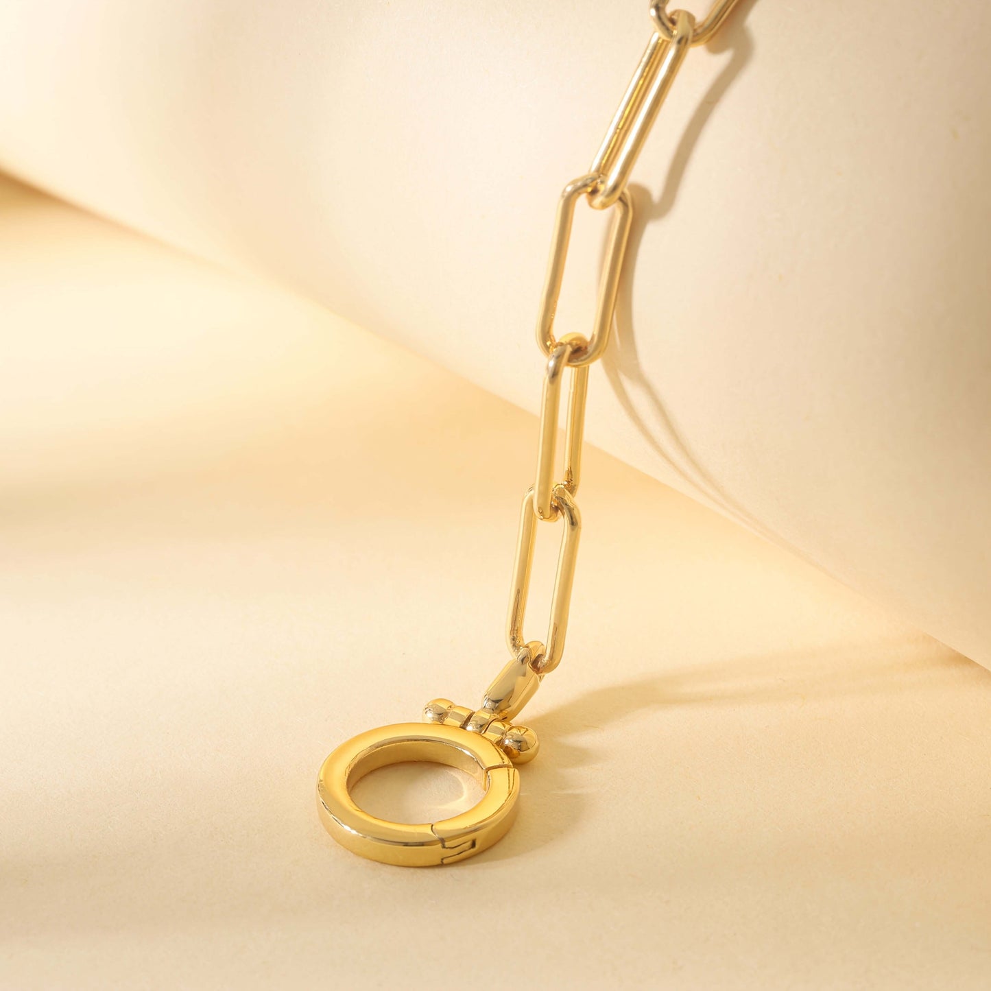 Everyday Glam: 925 Silver & 18K Gold Plated Parker Bracelet