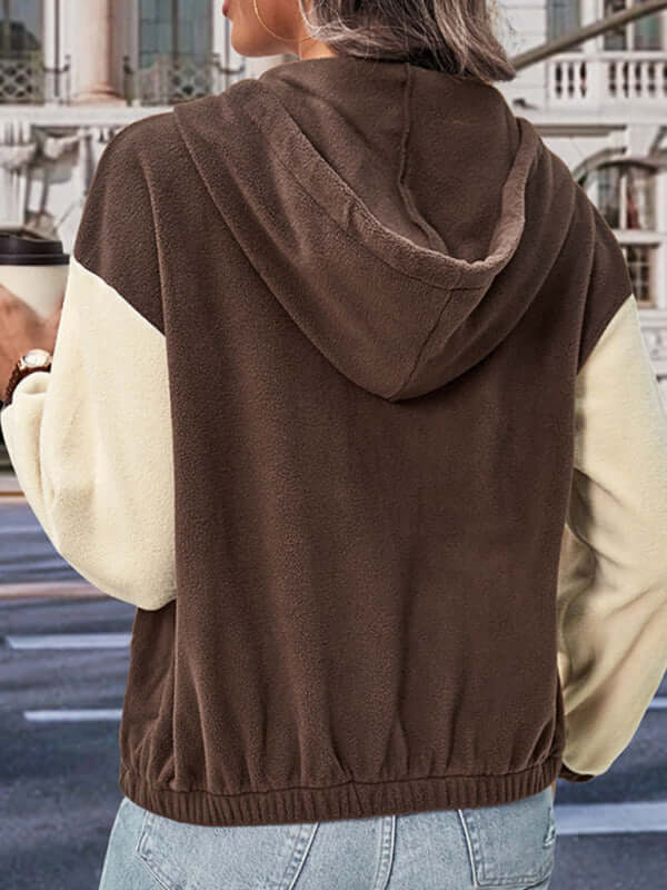 Snuggle Up Polar Fleece Zipper Cardigan Jacket