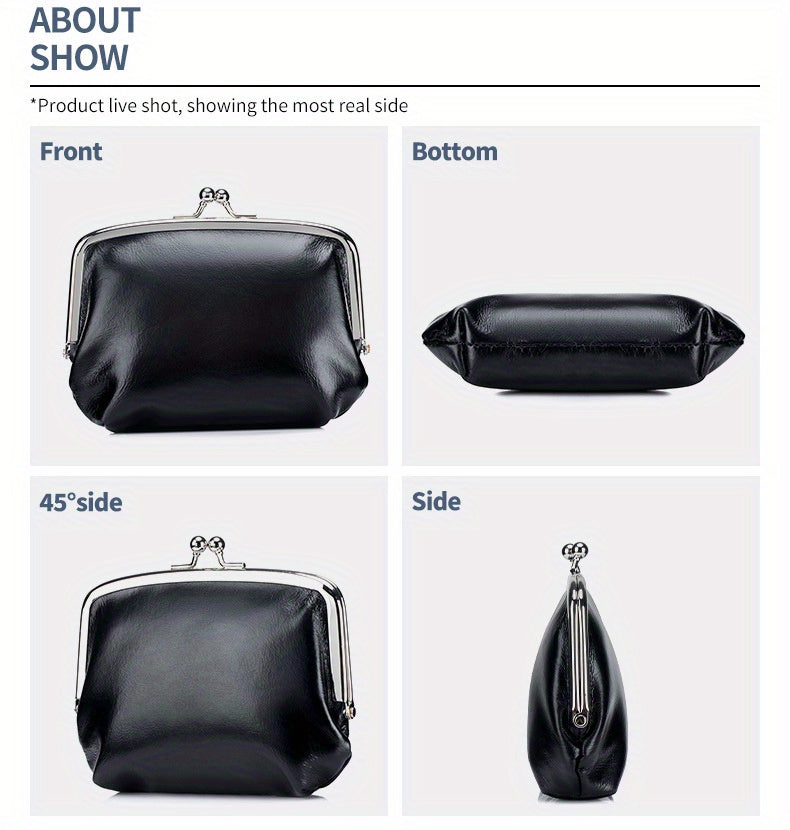 Luxury at Your Fingertips: Premium Leather Coin Wallet | GreenLifeHuman Emporium
