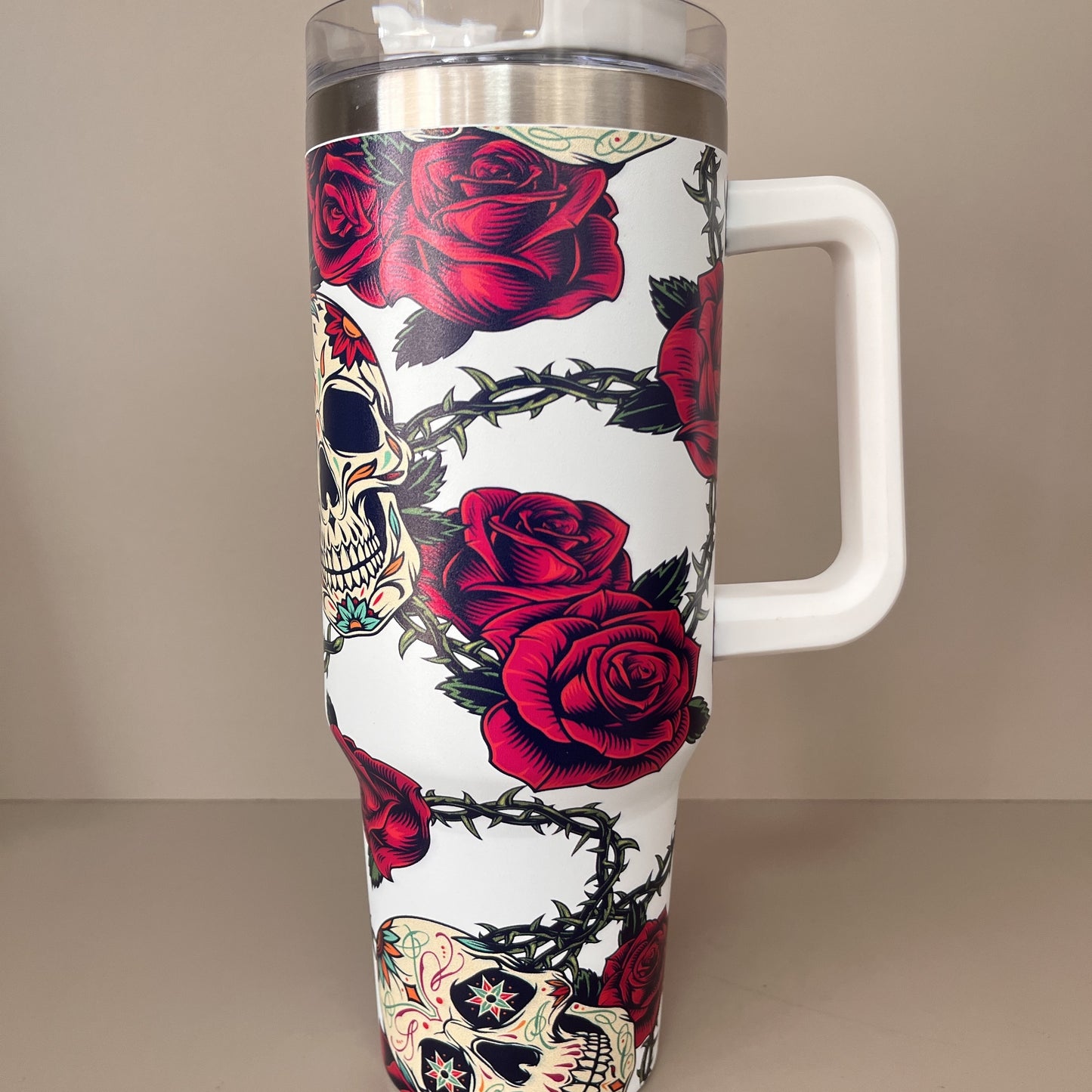 Simply Gorgeous: Beautiful Stainless Steel Tumbler 40oz | GreenLifeHuman Emporium