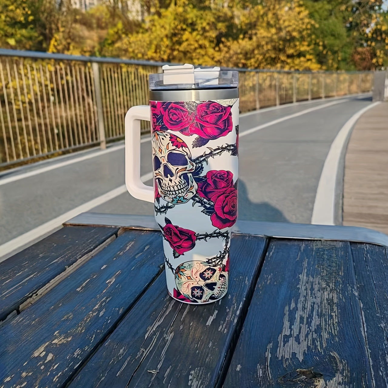 Simply Gorgeous: Beautiful Stainless Steel Tumbler 40oz | GreenLifeHuman Emporium