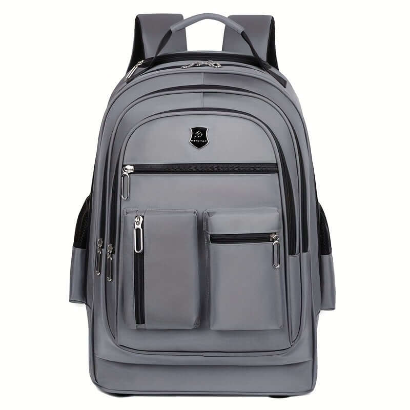 Large Capacity Multi-Layered Travel Backpack with Wheels