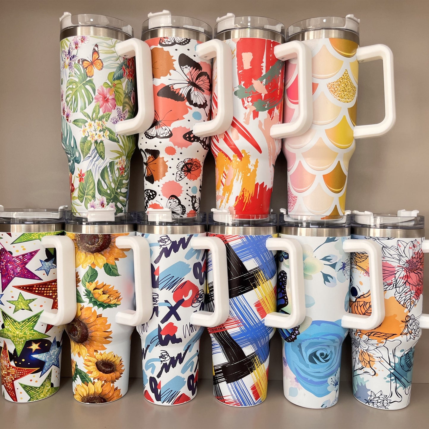 Simply Gorgeous: Beautiful Stainless Steel Tumbler 40oz | GreenLifeHuman Emporium