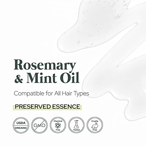 Hair Strengthening Plant of Life Rosemary & Mint Oil - Scalp Nourish & Treatment (2oz / 60ml) | GreenLifeHuman Emporium