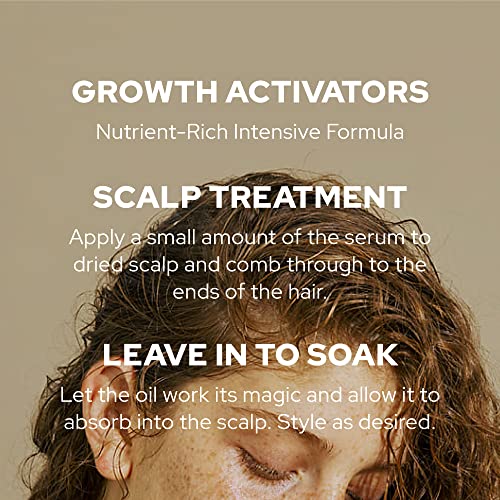 Hair Strengthening Plant of Life Rosemary & Mint Oil - Scalp Nourish & Treatment (2oz / 60ml) | GreenLifeHuman Emporium