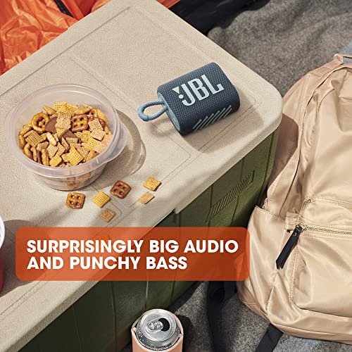JBL Go 3: Portable Speaker with Bluetooth, Built-in Battery, Waterproof and Dustproof Feature Black | GreenLifeHuman Emporium