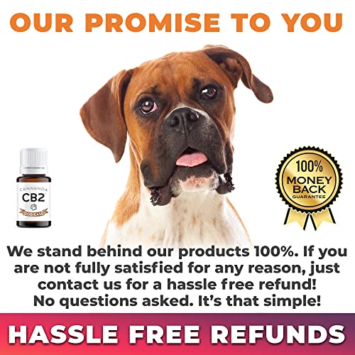 Organic CB2 Hemp Oil For Dogs - Supports Immune & Brain Function. 240ml/8oz | GreenLifeHuman Emporium