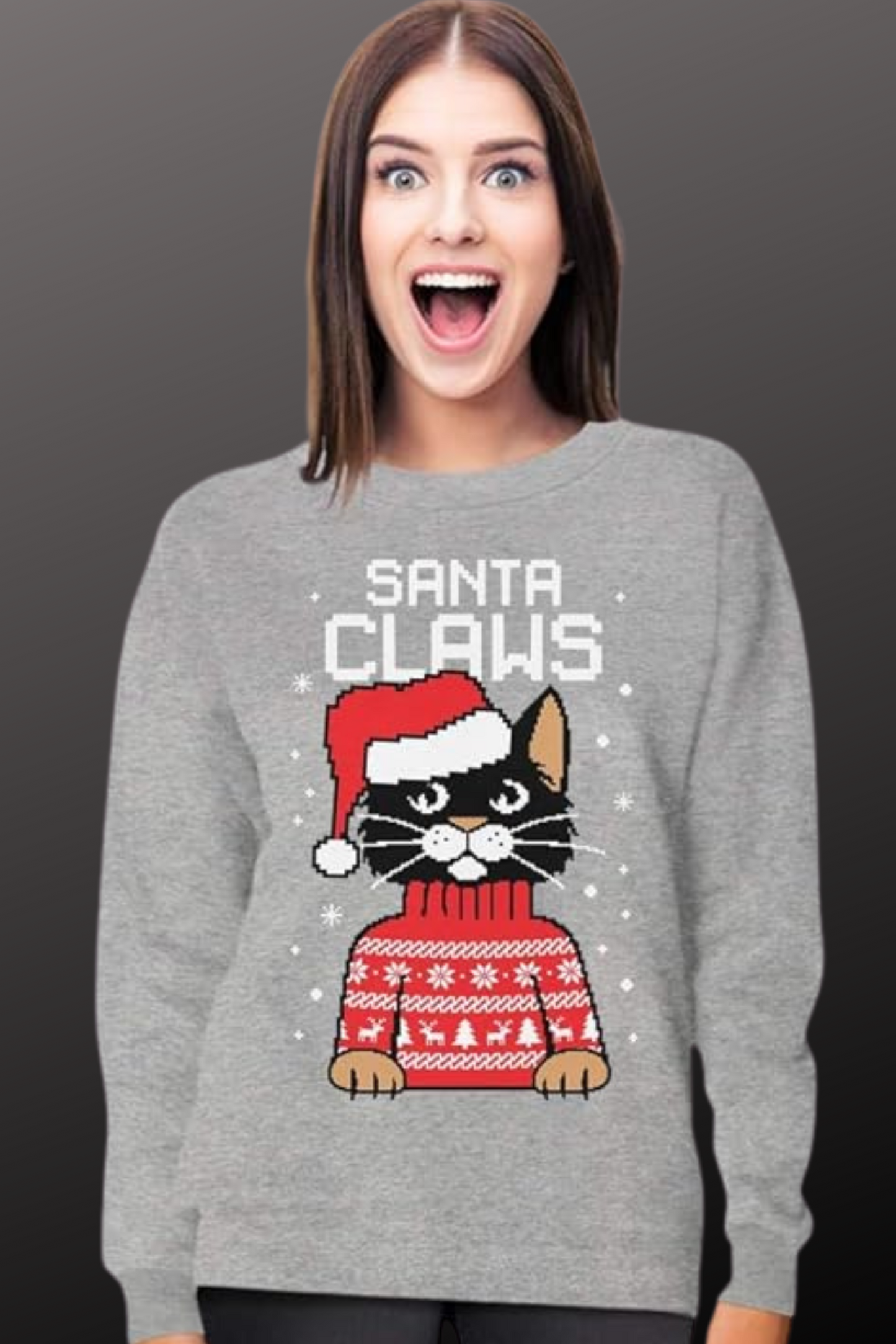 Purrfectly Ugly: Santa Claws Sweater