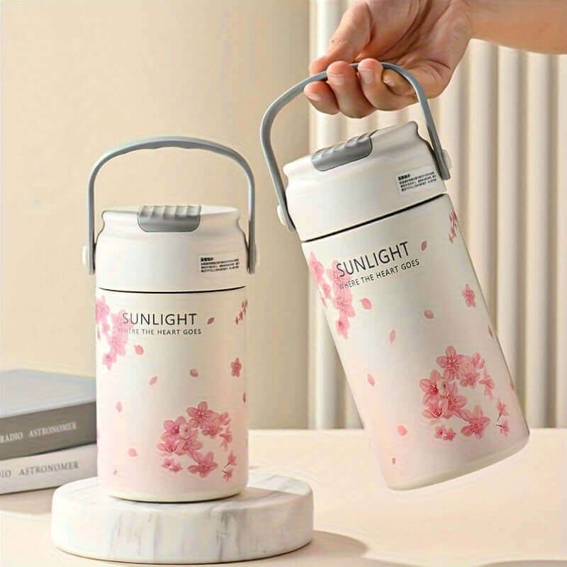 316 Stainless Steel Leakproof Insulated Tumbler with Straw