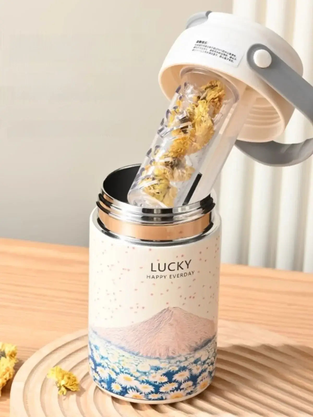 316 Stainless Steel Leakproof Insulated Tumbler with Straw