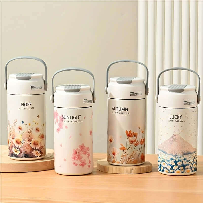 316 Stainless Steel Leakproof Insulated Tumbler with Straw