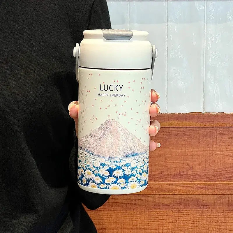 316 Stainless Steel Leakproof Insulated Tumbler with Straw