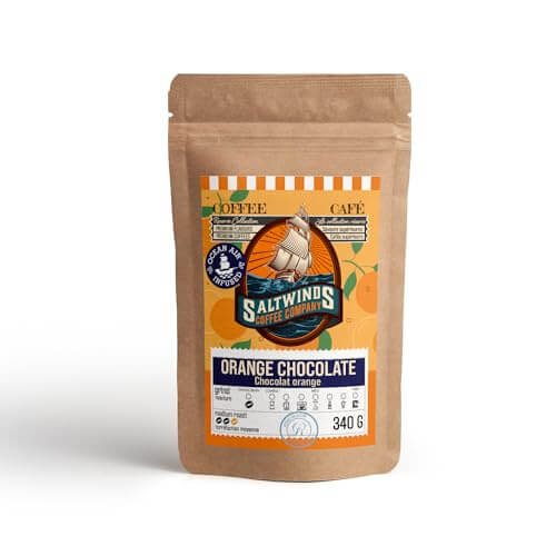 Taste Adventure: Orange Medium Roast Chocolate Coffee - Arabica 340g