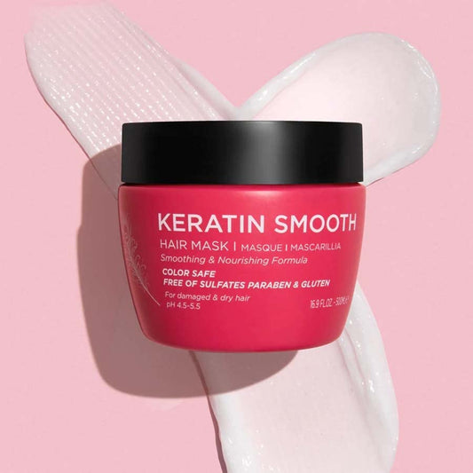 LUSETA Keratin Smooth Hair Mask - Color Safe Nourshing | GreenLifeHuman Emporium