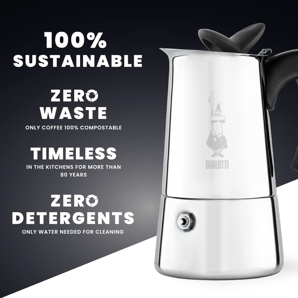 Bialetti Musa Nuova Musa Stovetop Coffee Maker | GreenLifeHuman Emporium