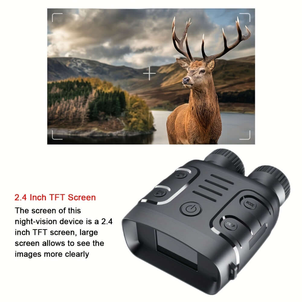 5X Infrared Night Vision Binoculars 1080P Digital Zoom