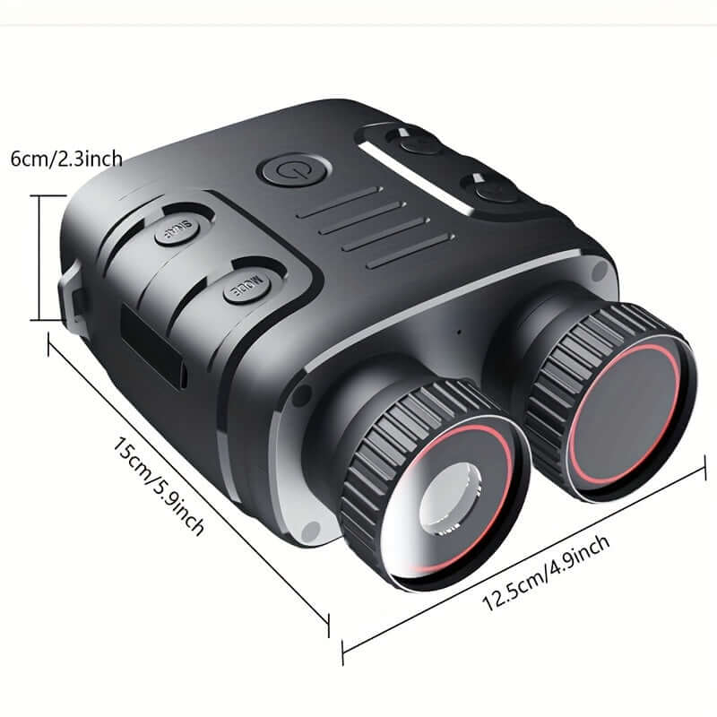 5X Infrared Night Vision Binoculars 1080P Digital Zoom