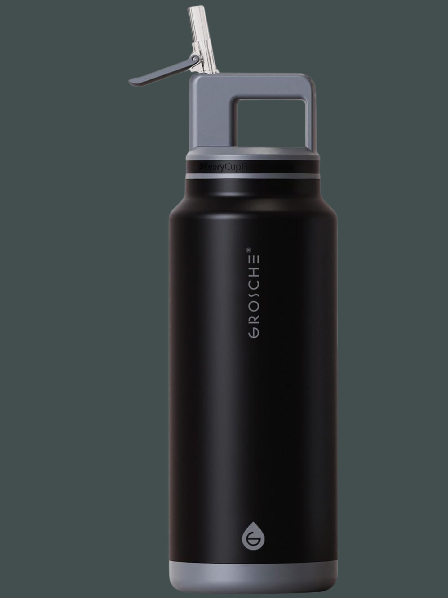 Insulated Stainless Steel Water Bottle with Straw Leakproof