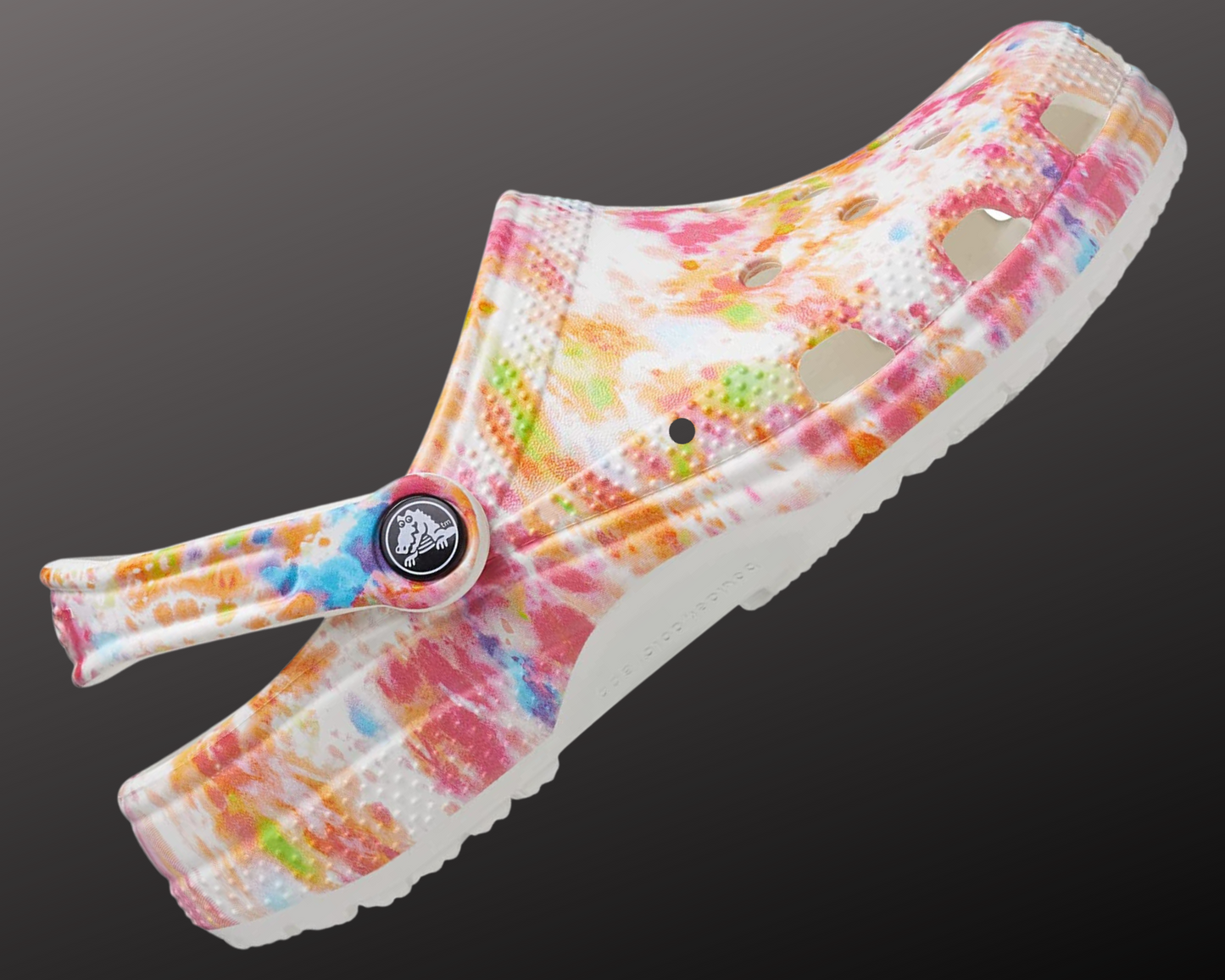 Crocs Classic Tie-Dye Graphics Clogs Comes with FREE Set of JIBBITZ | GreenLifeHuman Emporium