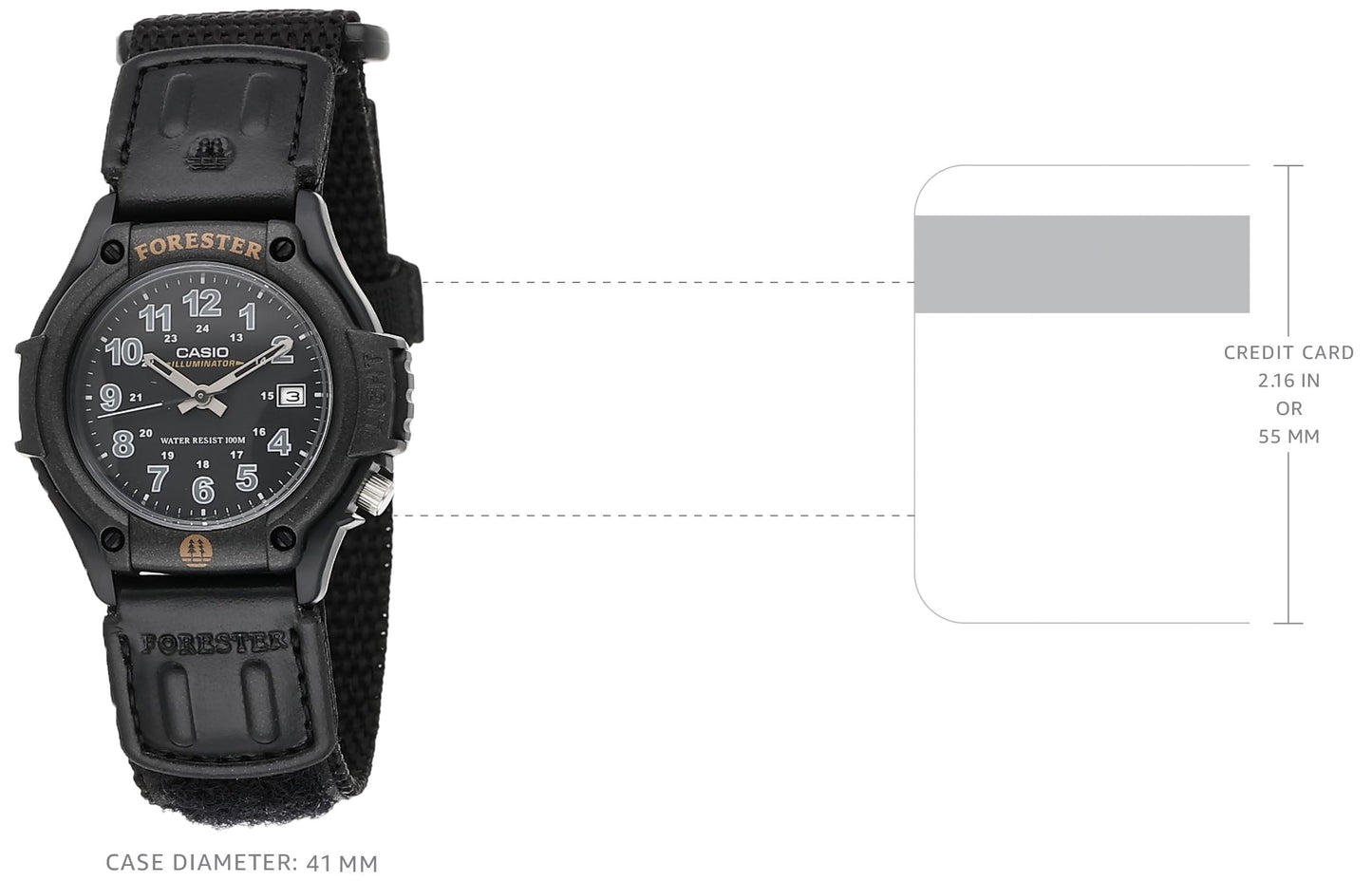 CASIO Men's FT500WVB-1BV Forester Sport Watch