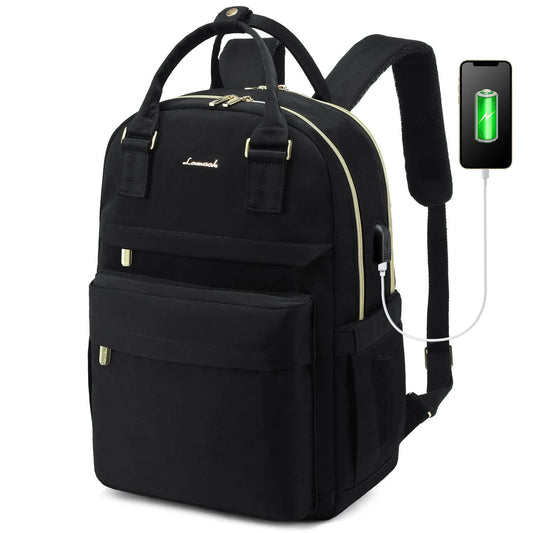 Ultimate Convenience: Waterproof Backpack for 15.6 Inch Laptops with USB Port