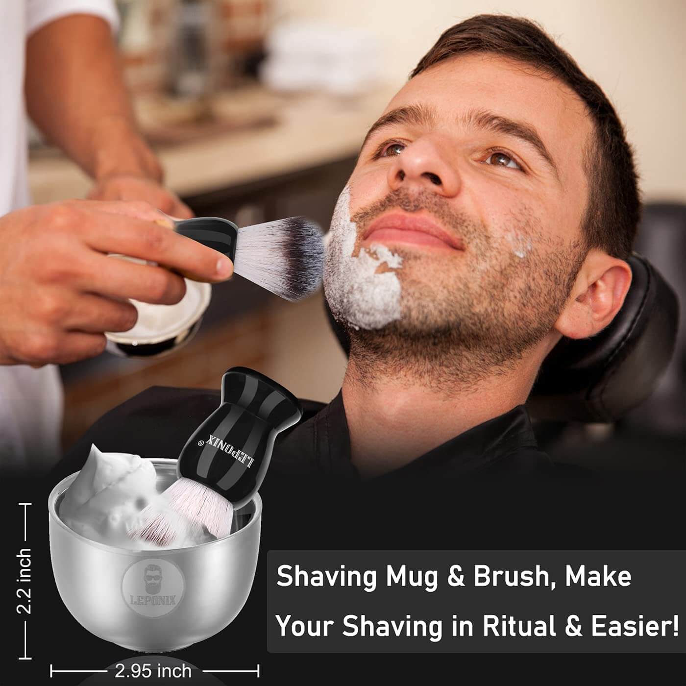 Men's Premium Shaving Kit - Complete Grooming Gift Set