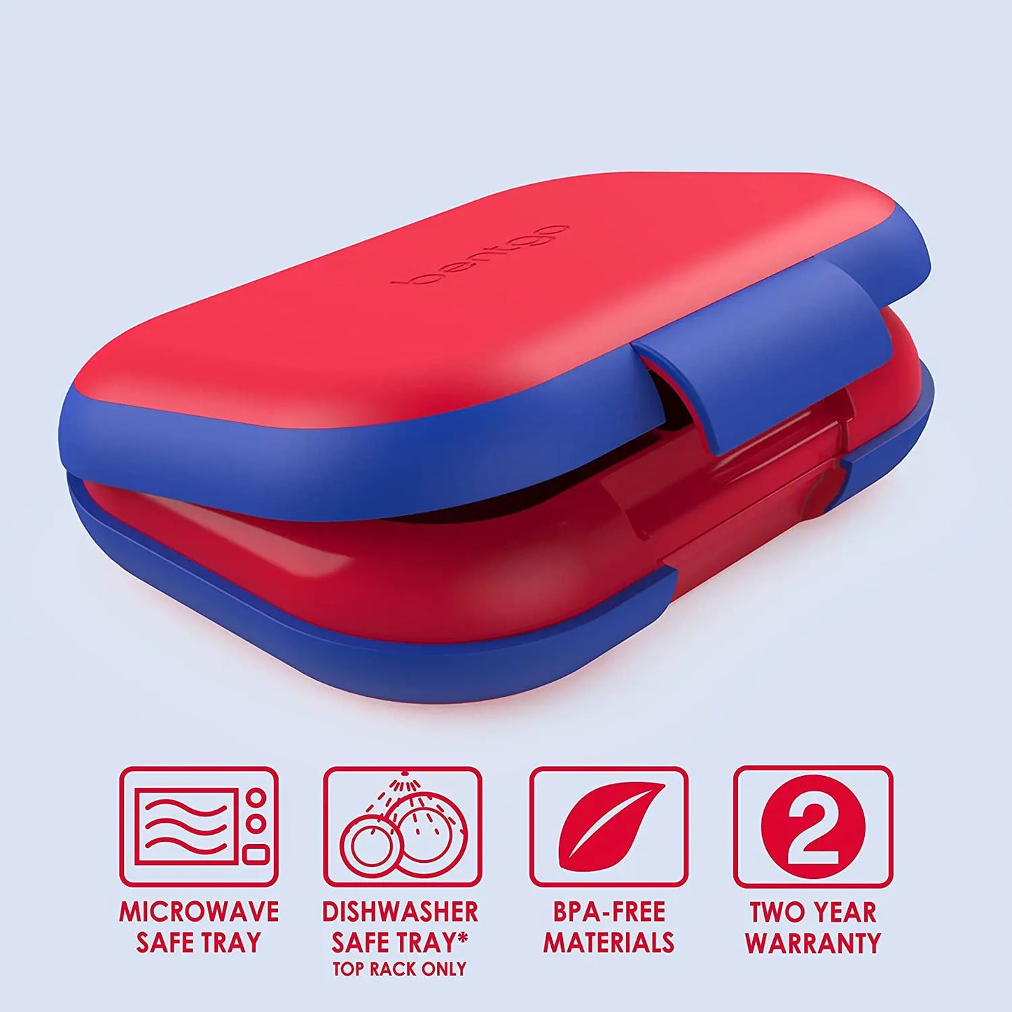 Bentgo® Kids Chill Lunch Box with Removable Ice Pack (Red) | GreenLifeHuman Emporium