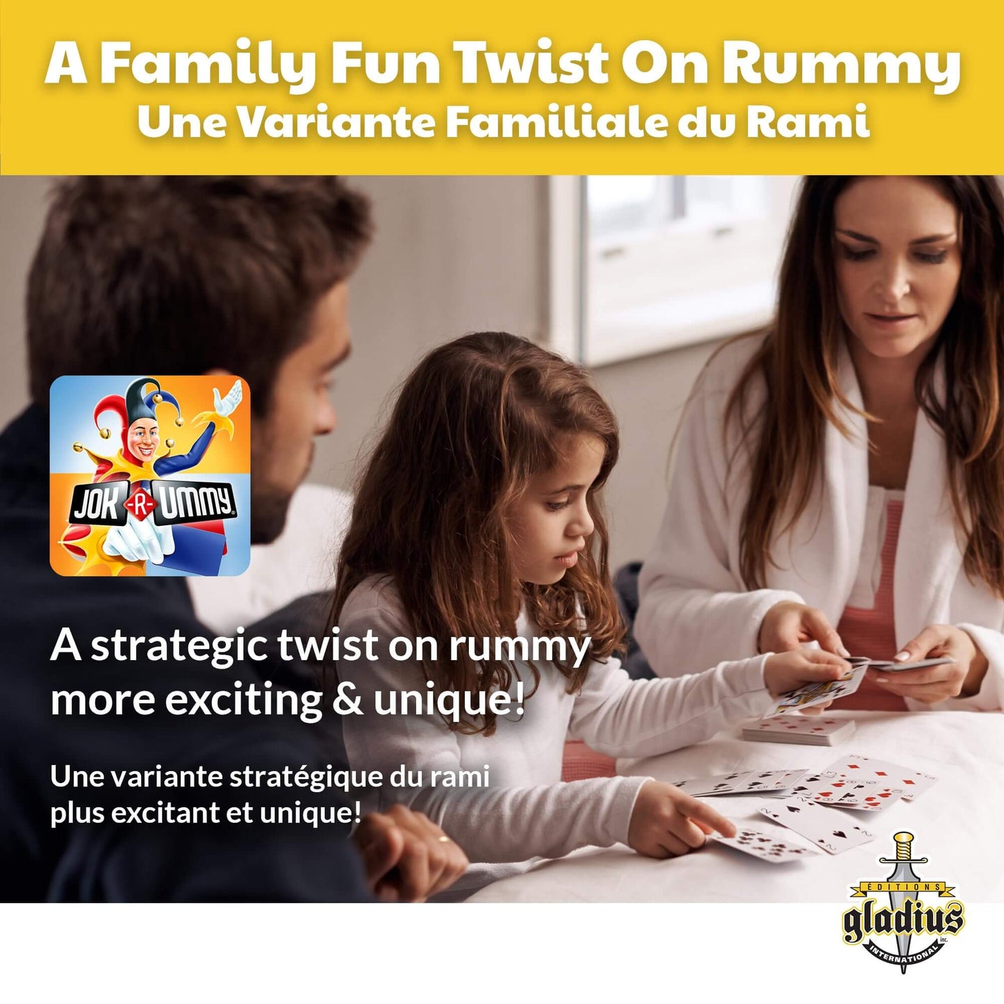 Gladius JOK-R-Ummy Card Games for Kids & Family