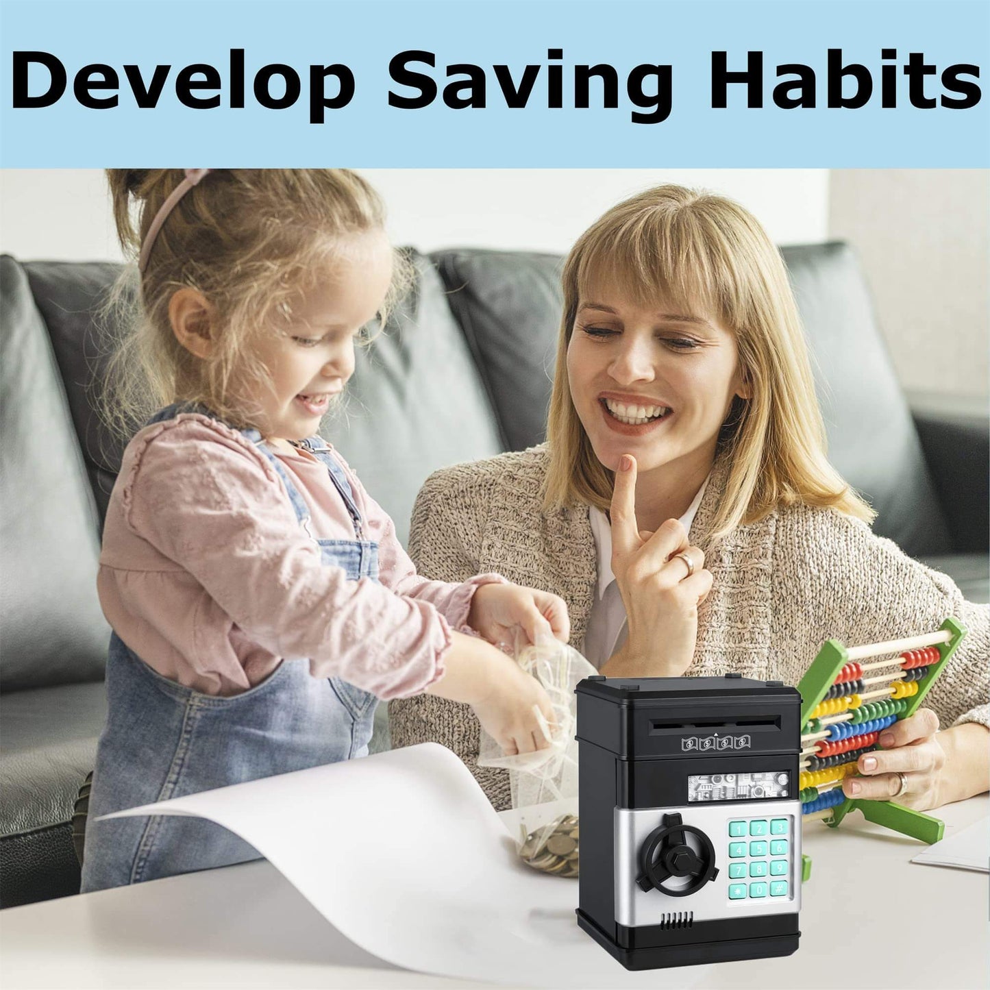 Smart Savings: Interactive ATM Piggy Bank for Kids