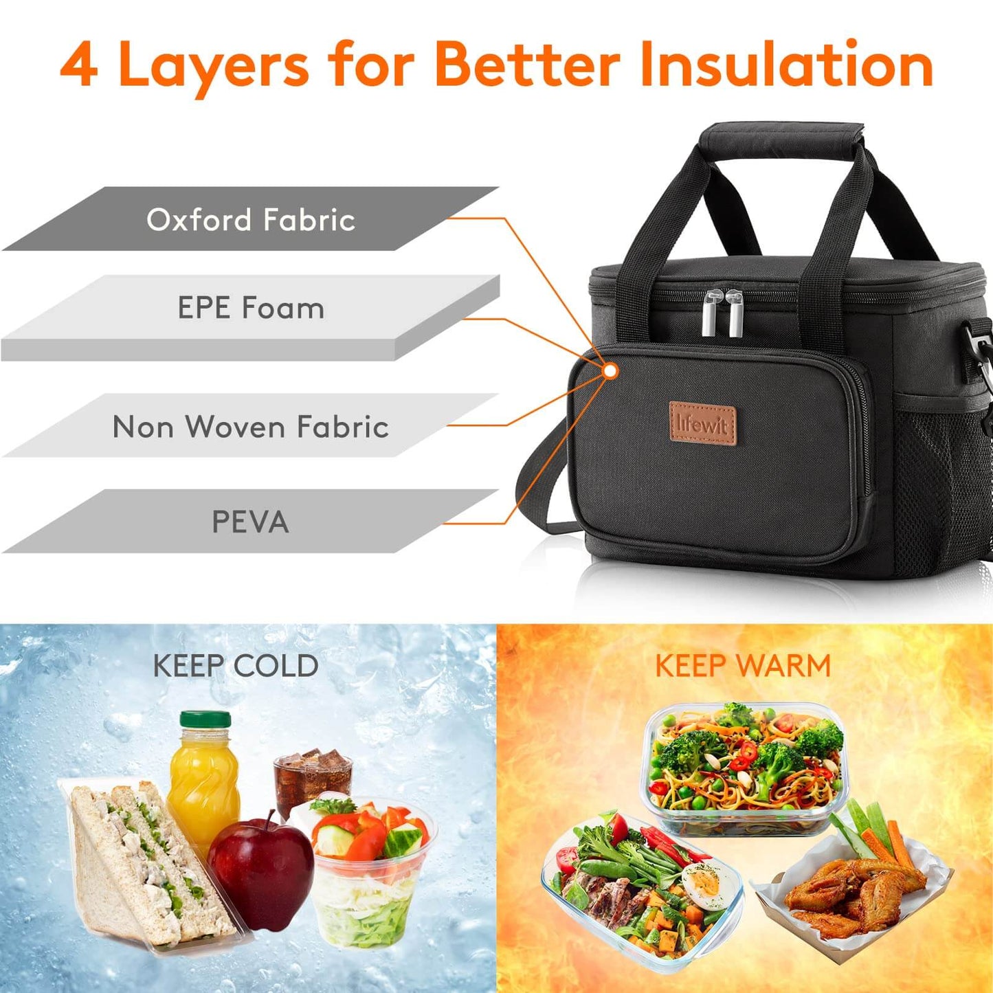 Fun Time Lunch Time: 12-Can (8.5L) Insulated Lunch Tote for Any Adventure